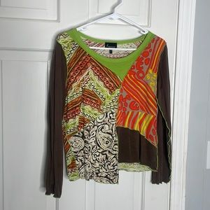 Colorful blouse